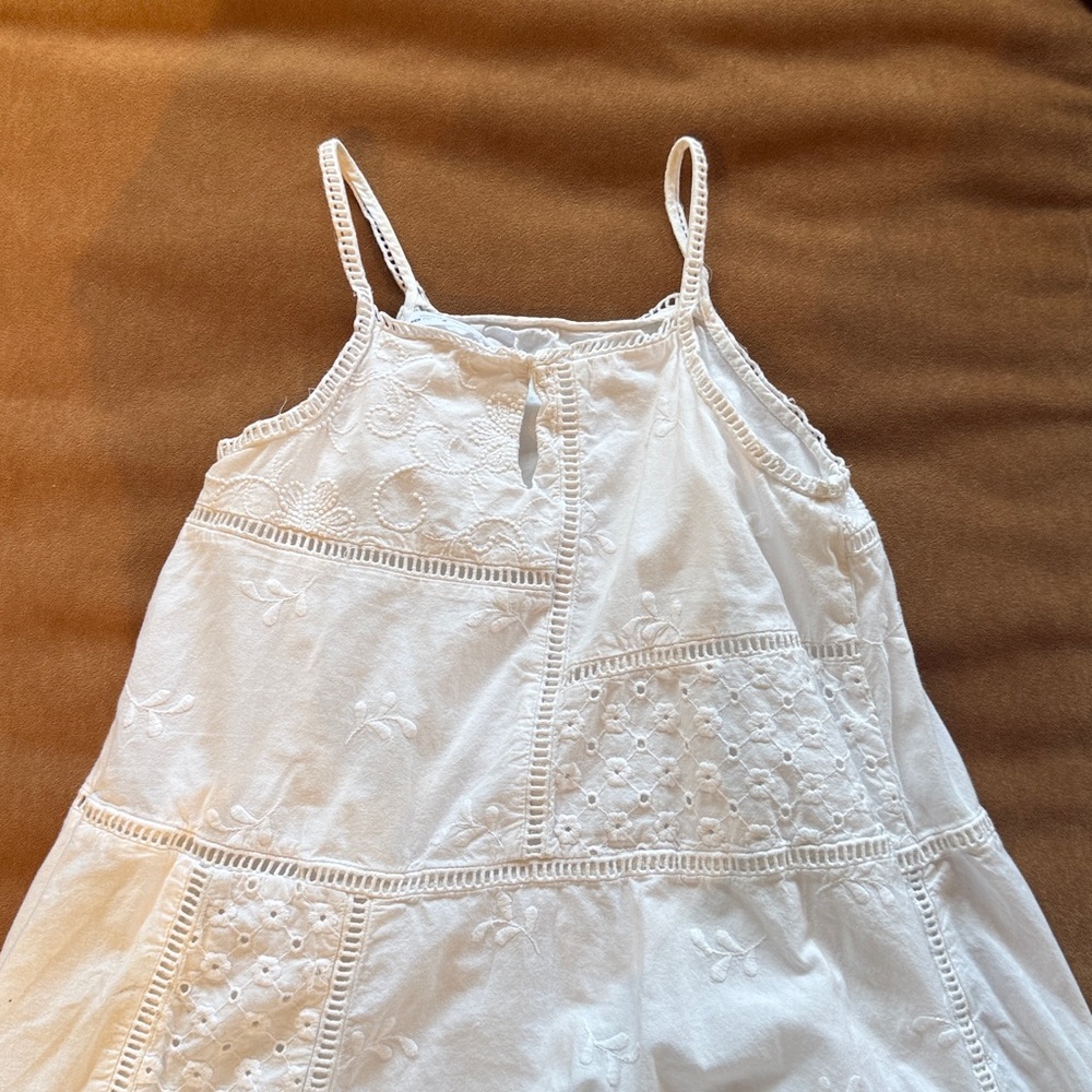 Zara Kids Embroidered Patchwork Dress - Picture 6 of 7